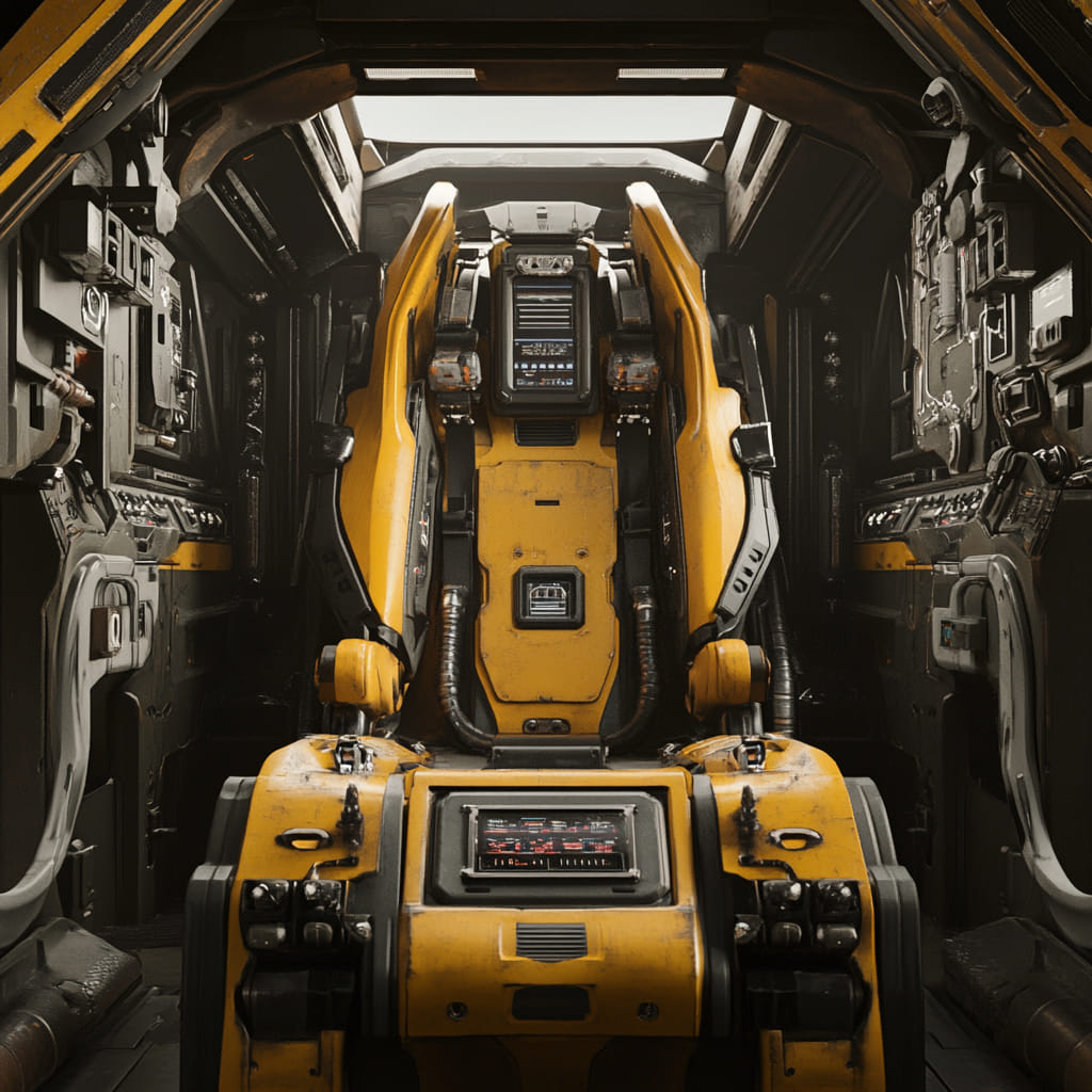 This meme is a picture of a futuristic, high-tech, and very expensive chair, specifically the "Mega-Seat" from the video game "Destiny 2". The chair is designed to be an "executive" chair, complete with a "HOLY F***ING . . . . . . . . . . . . . . . . . . . . . . . . . . . . . . . . . .